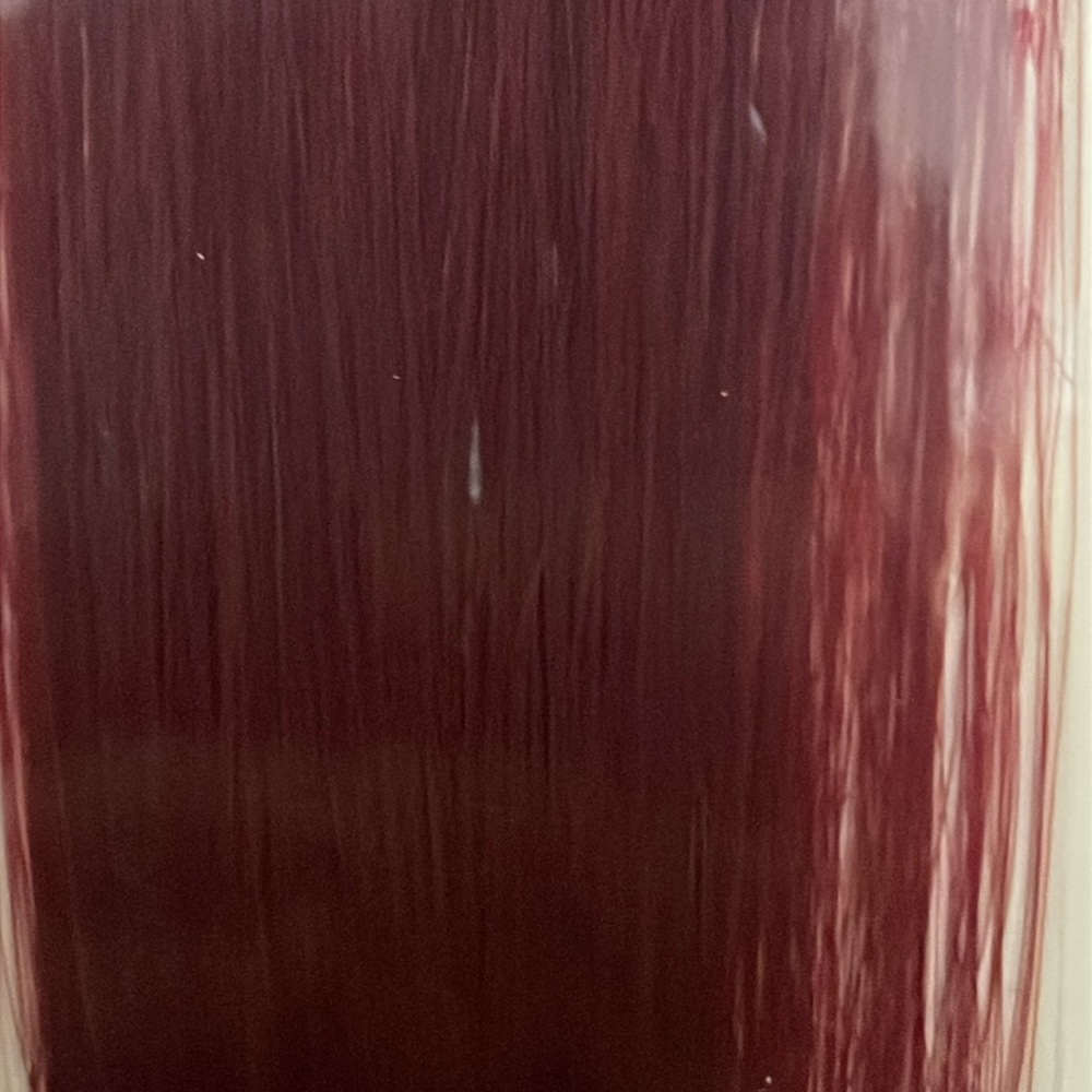 One strip of Remy human hair.